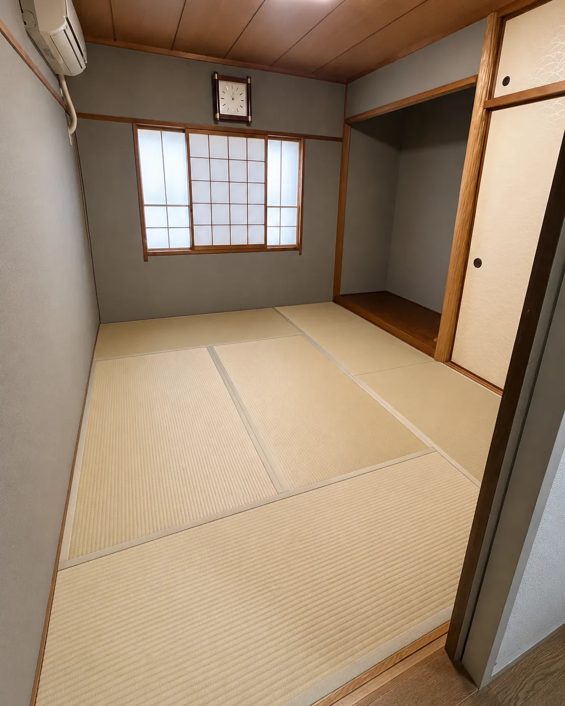 新調した畳で明るく生まれ変わった和室（大阪市住之江区）